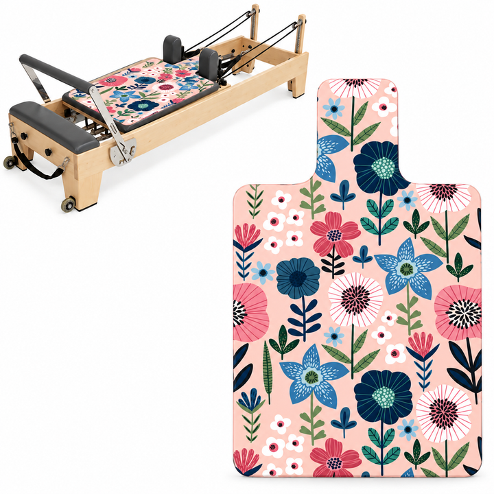 Reformer Pilates Yoga Mat Flower
