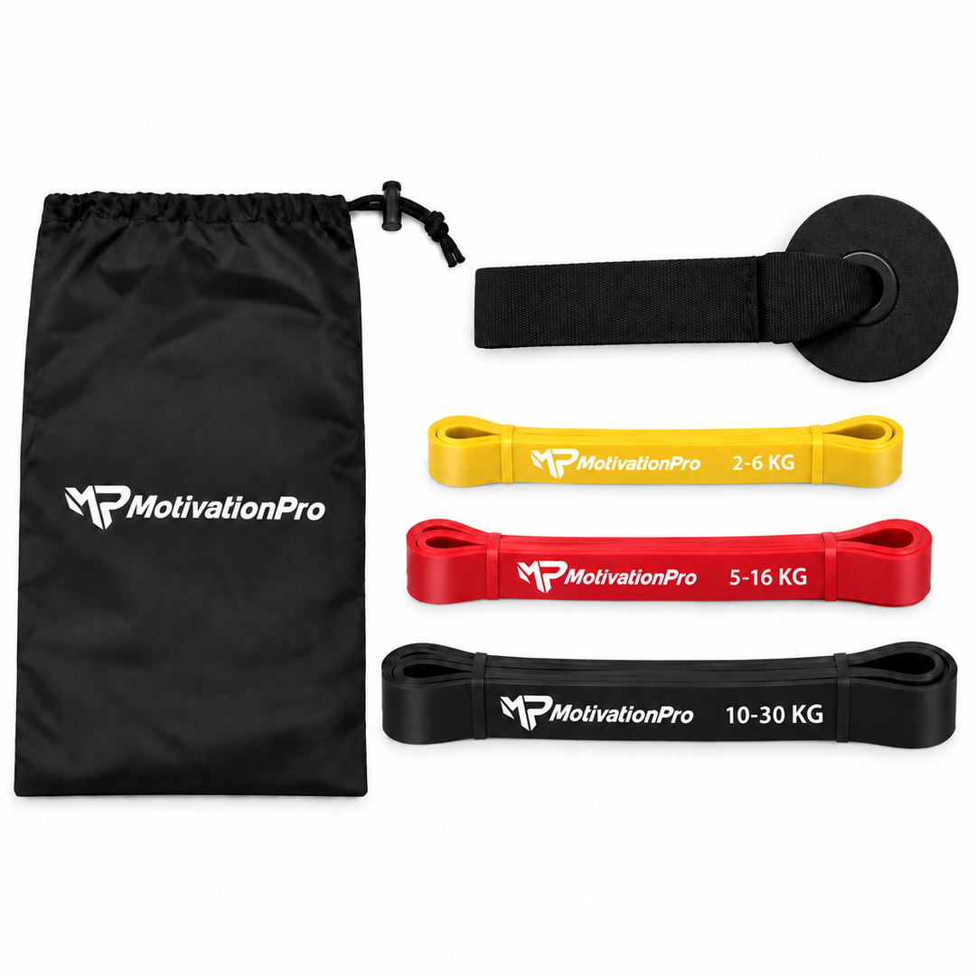 ΣΕΤ 3 Loop Band Αντίστασης 2kg έως 30kg Λάστιχα Γυμναστικής με γάντζο πόρτας