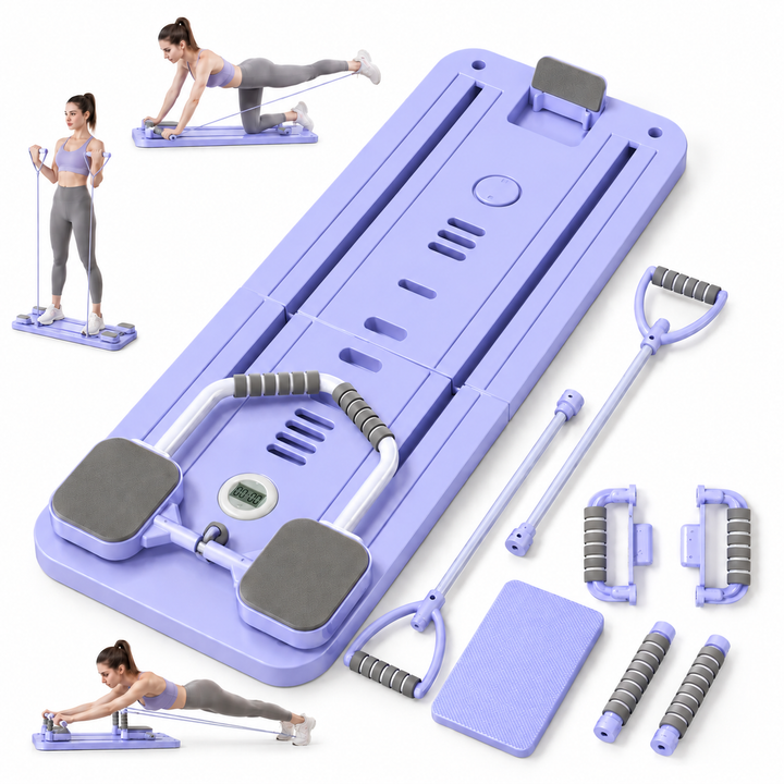 Pilates Board Home Kit 8 σε 1 – Πολυόργανο Pilates &amp; Ενδυνάμωσης για το Σπίτι