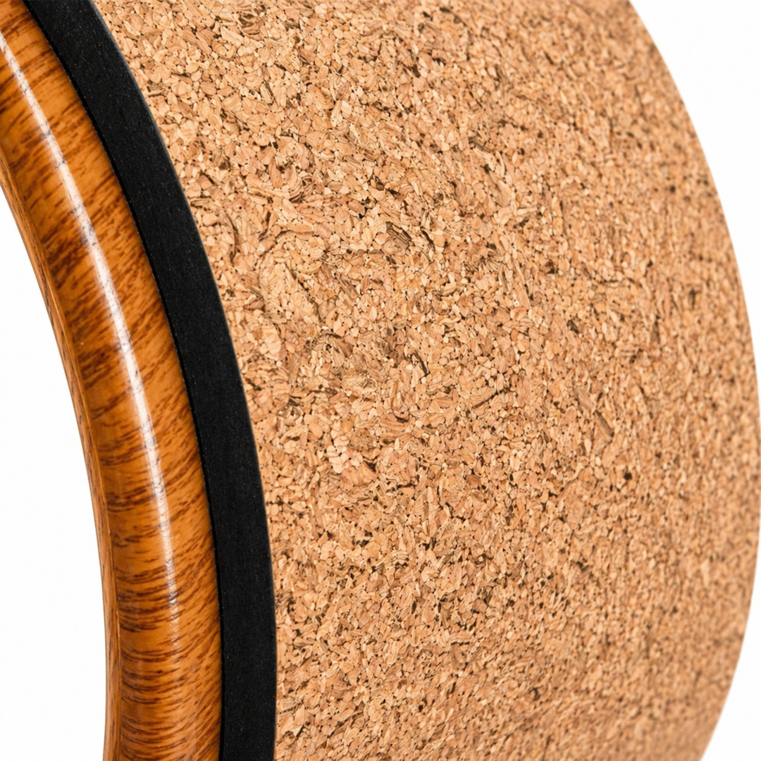 Cork Yoga Pilates Wheel Ροδα