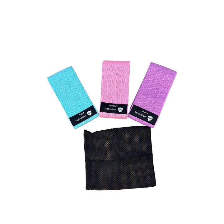 Fitness Mini Loop Bands Σετ 3τμχ Πολύχρωμα
